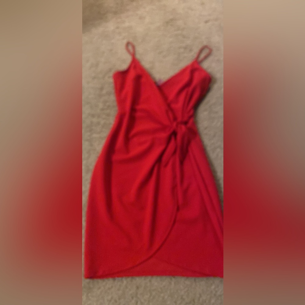 Red dress